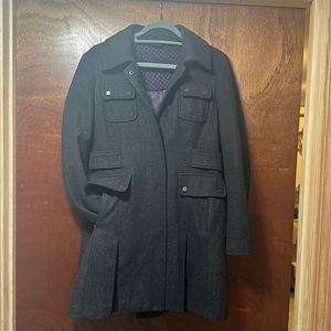 Vintage Steve Madden Coat - Charcoal Gray - Medium